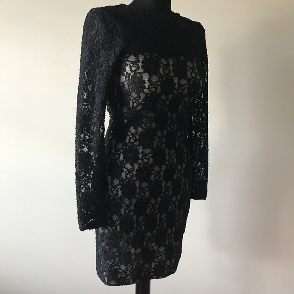 Zara Dresses & Skirts - Zara Black Lace Dress